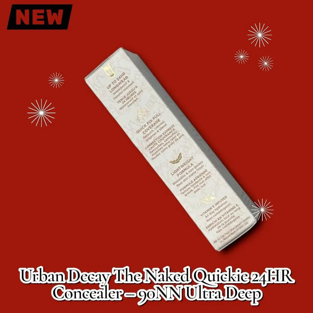 New Urban Decay The Naked Quickie 24HR Wear Multi-Use Concealer – 90NN Ultra Dee